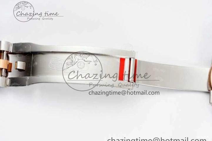 Jubilee Edition Dial VR3235 904L JDF RG V2 Steel Diamonds SS 41 RG Bracelet SS 1:1 Best DateJust Brown on 0828